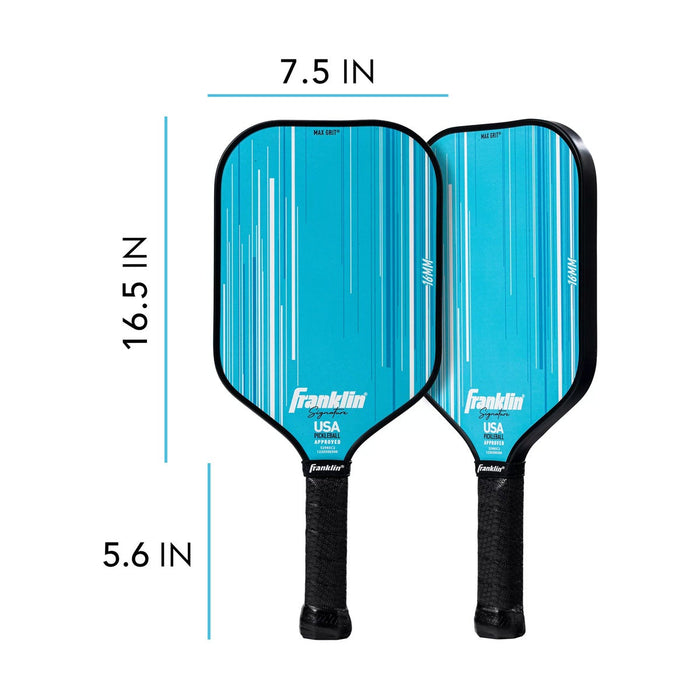 Franklin Signature Pro Pickleball Paddle (Blue) - 13 mm 4