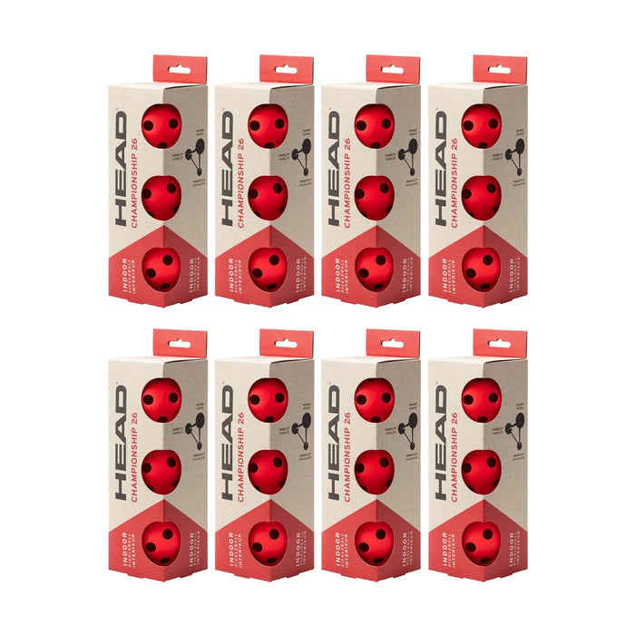 HEAD Championship 26 Indoor Pickleball (Pack of 24) 1