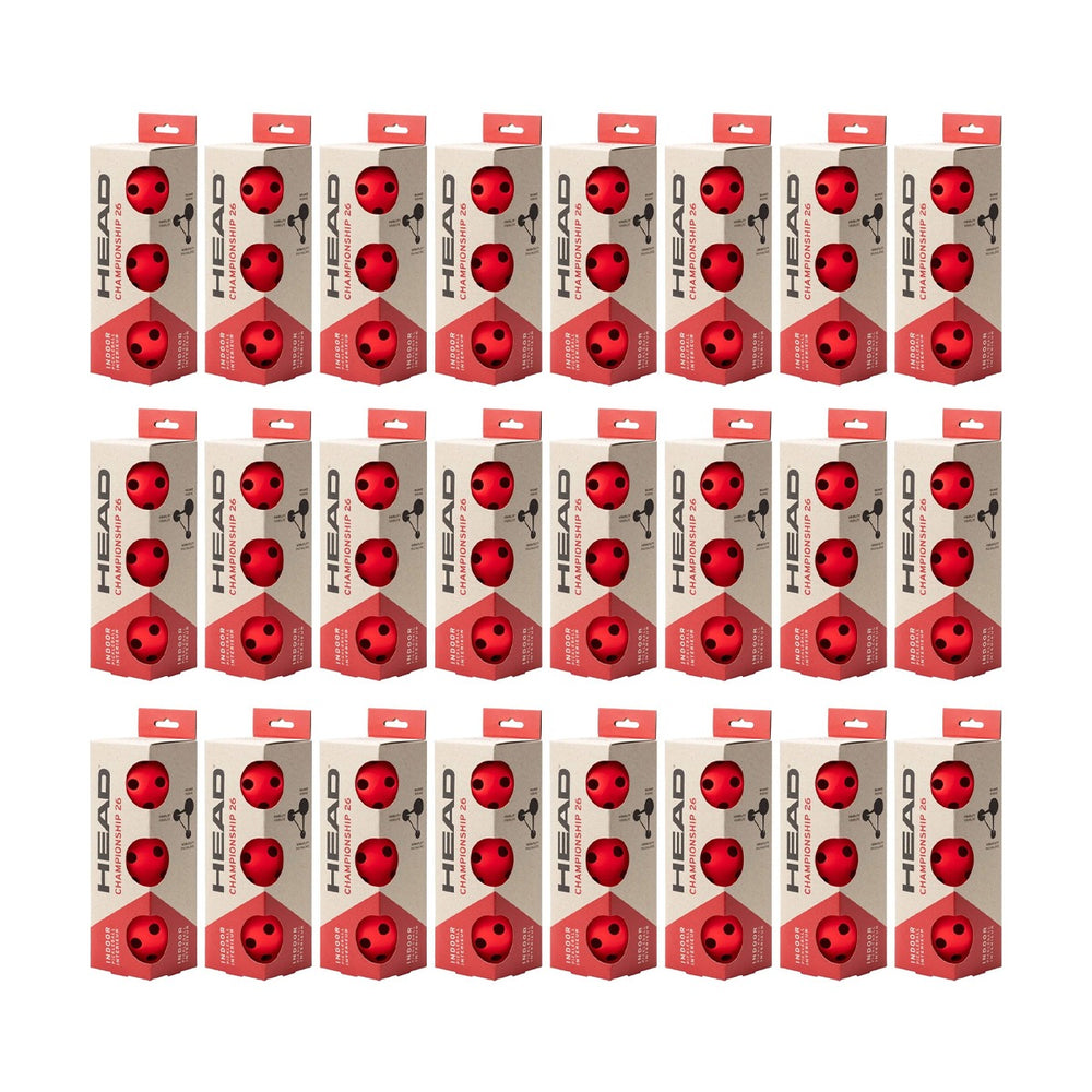 HEAD Championship 26 Indoor Pickleball (Pack of 72)