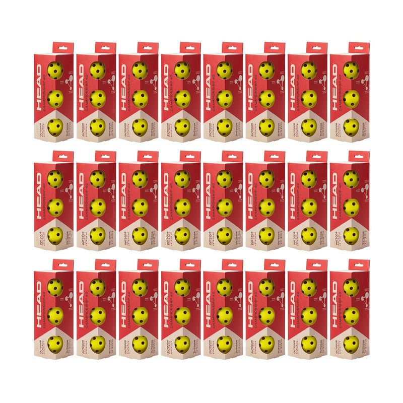HEAD Championship 40 Outdoor Pickleball (Pack of 72) 1