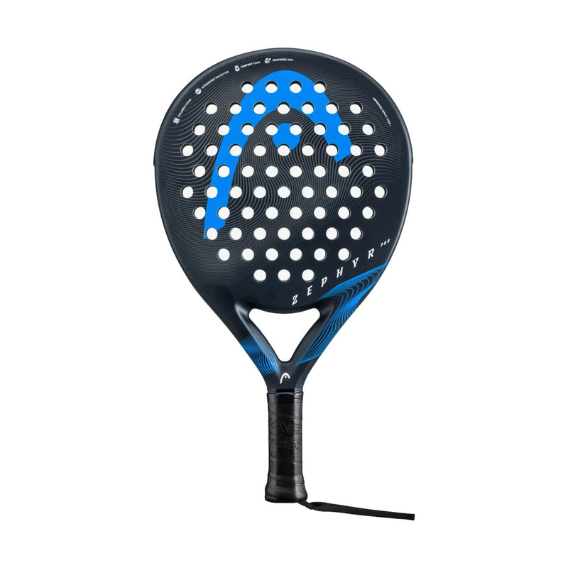 HEAD Zephyr Pro 2023 Padel Racquet (Black/Blue) 1