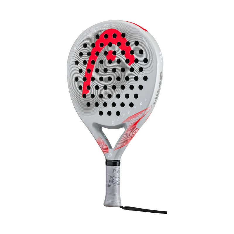 HEAD Zephyr UL 2023 Padel Racquet (Grey/Red) 2