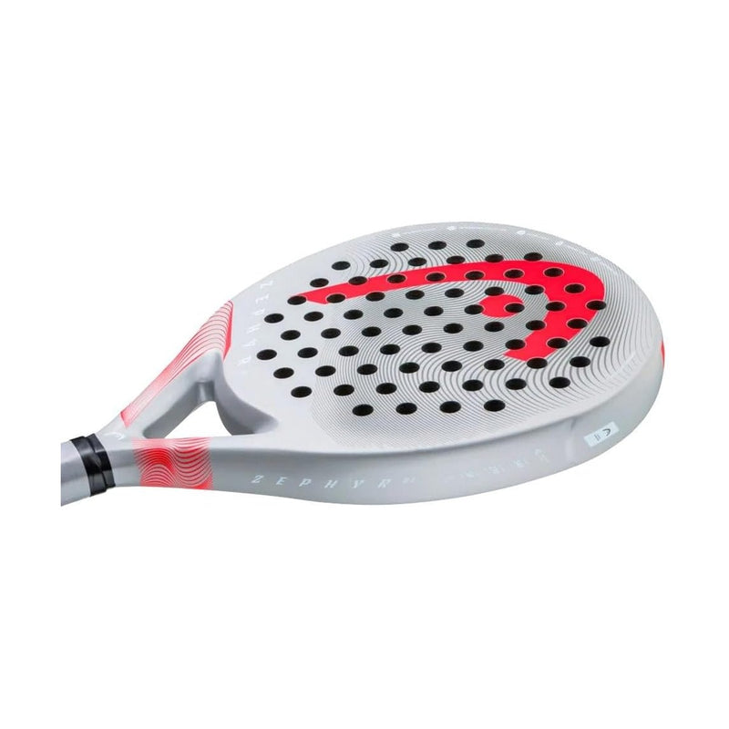 HEAD Zephyr UL 2023 Padel Racquet (Grey/Red) 4