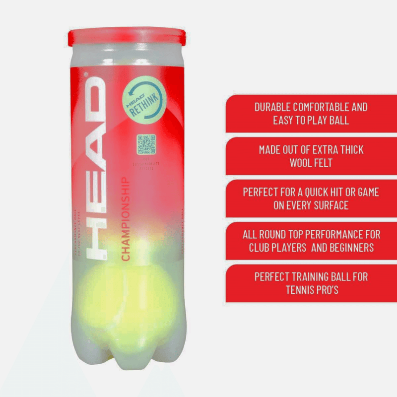Head Championship Tennis Ball (12 Balls) 4