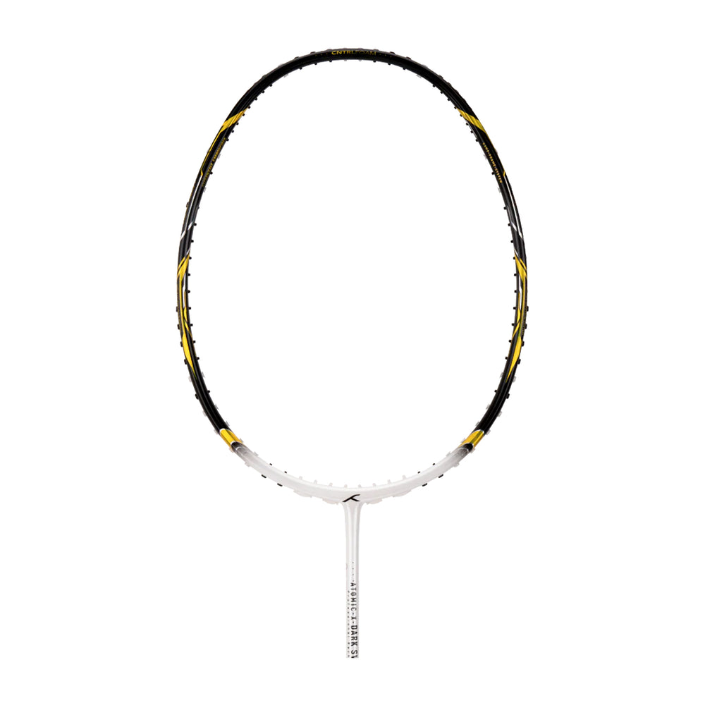 Hundred Atomic X Dark Sword Badminton Racket (White/Black)