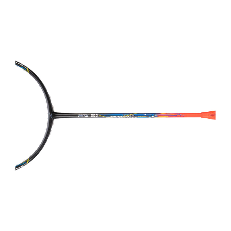 Hundred Battle 600 Badminton Racket (Dark Grey/Orange/Silver) 2