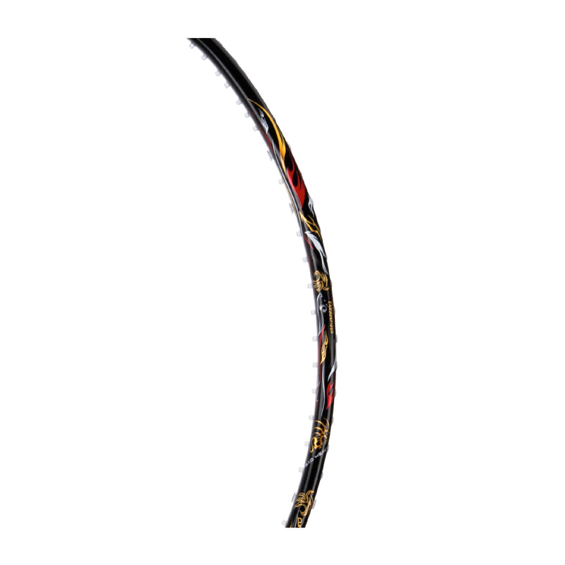 Hundred Battle 900 Badminton Racket - 4U (Black) 4