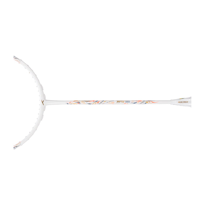 Hundred Battle 900 Badminton Racket - 4U (White) 3