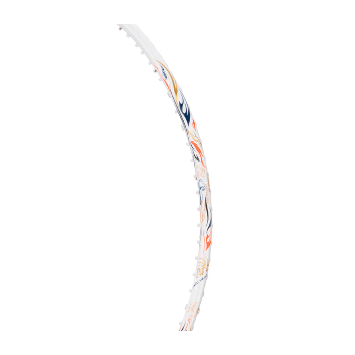 Hundred Battle 900 Badminton Racket - 4U (White) 4