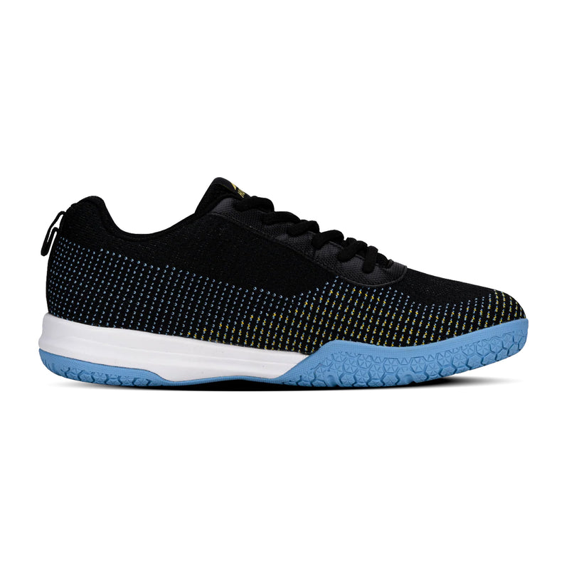 Hundred Blade Lite Badminton Shoes (Black/Blue) 2