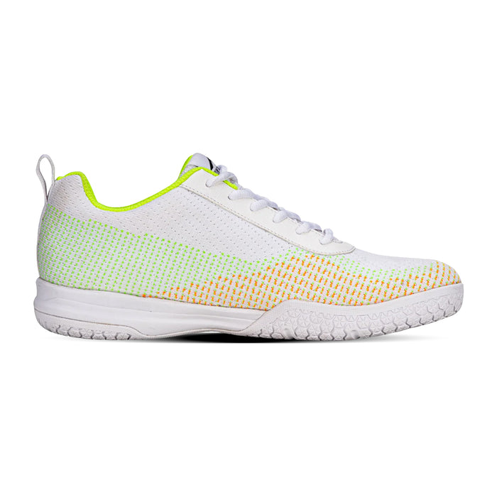 Hundred Blade Lite Badminton Shoes (White/Lime) 2