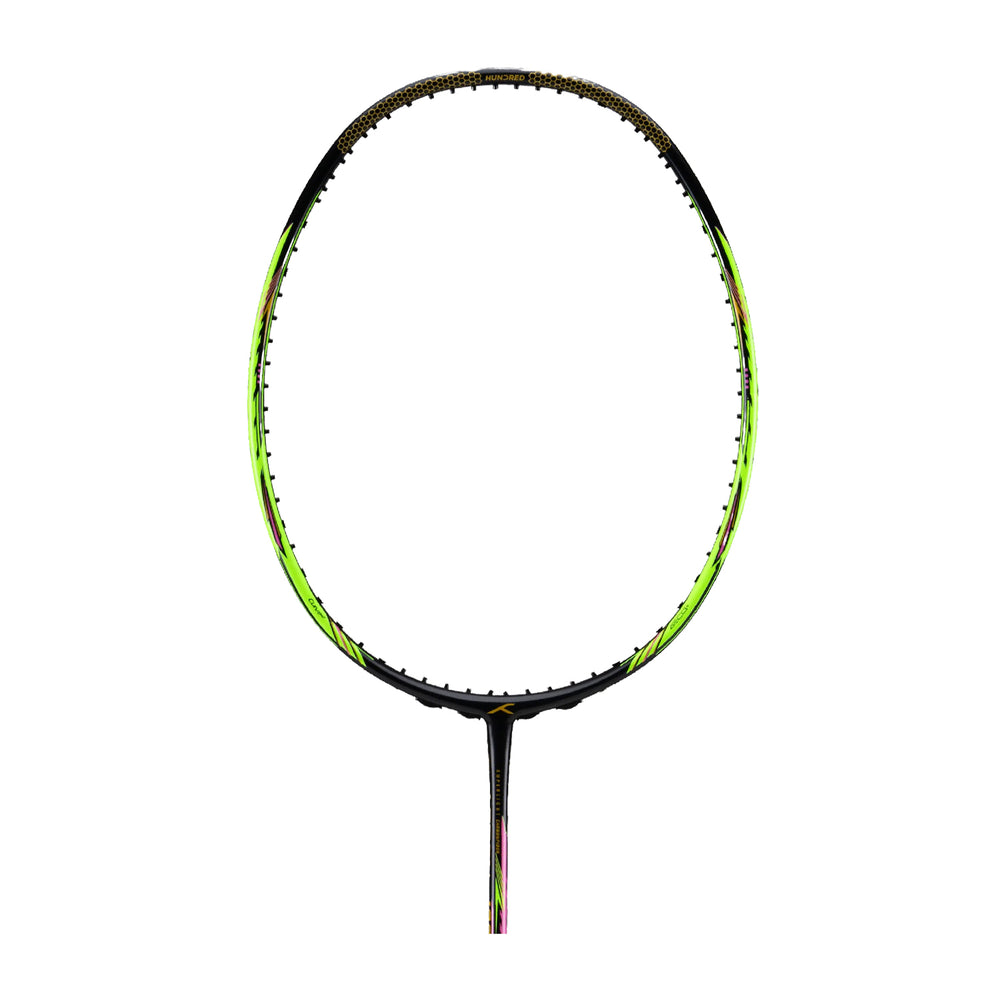 Hundred Flareon 100 Badminton Racket - 5U (Black)