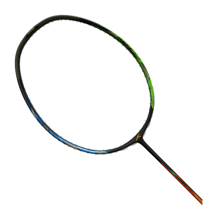 Hundred Flareon Typhoon Badminton Racket - 5U (Black/Lime) 2