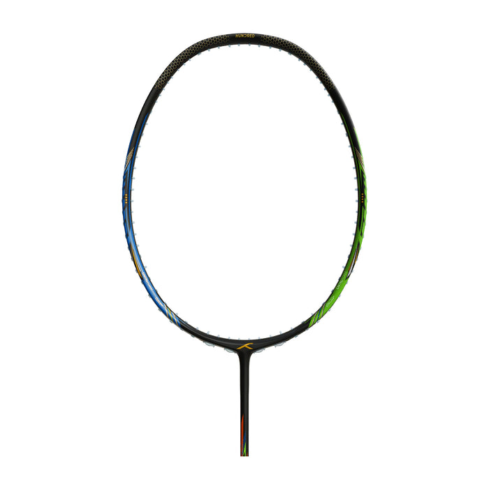 Hundred Flareon Typhoon Badminton Racket - 4U (Black/Lime) 1