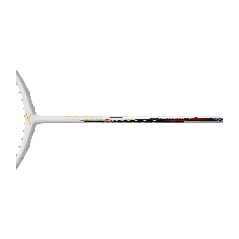 Hundred Flareon Typhoon Badminton Racket - 4U (White/Red/Blue) 3