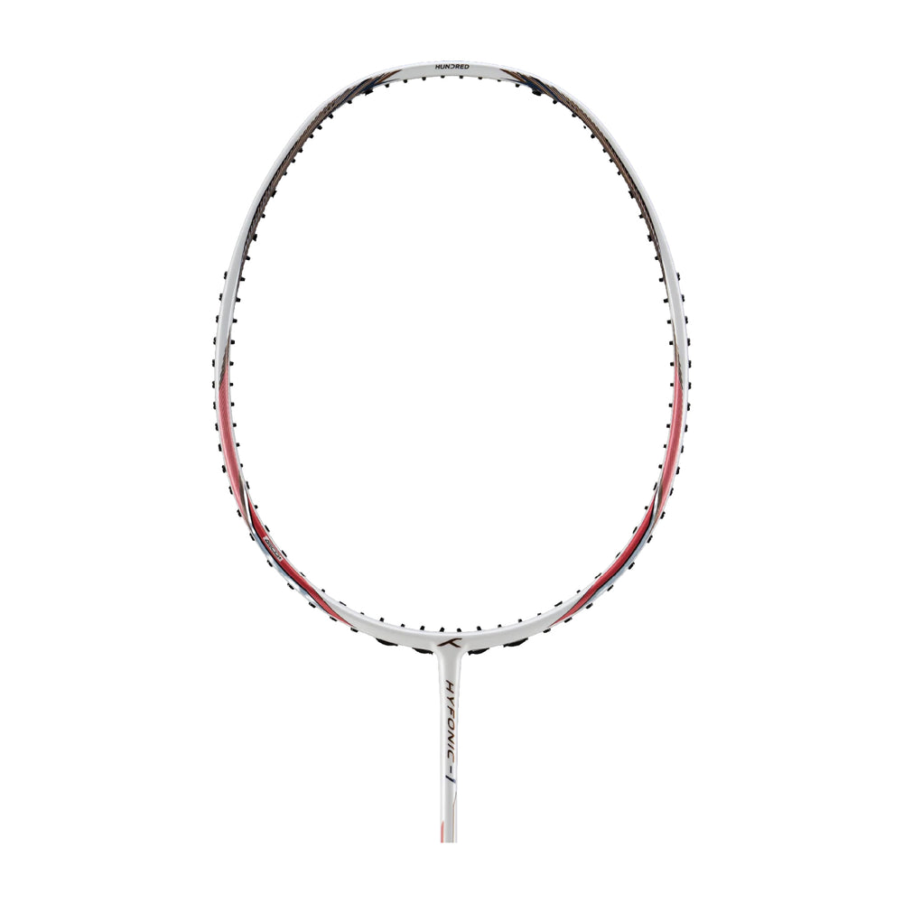 Hundred Hyfonic 1 Badminton Racket - 5U (Pearl White)