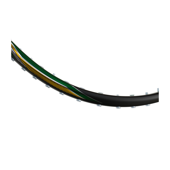 Hundred Hyfonic Lazer Badminton Racket - 5U (Black/Green) 4