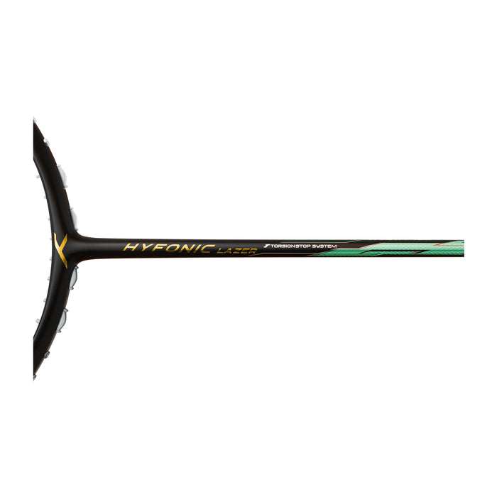 Hundred Hyfonic Lazer Badminton Racket - 5U (Black/Green) 3