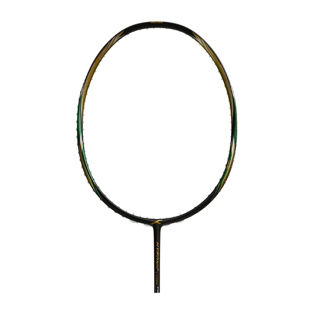 Hundred Hyfonic Lazer Badminton Racket - 5U (Black/Green)