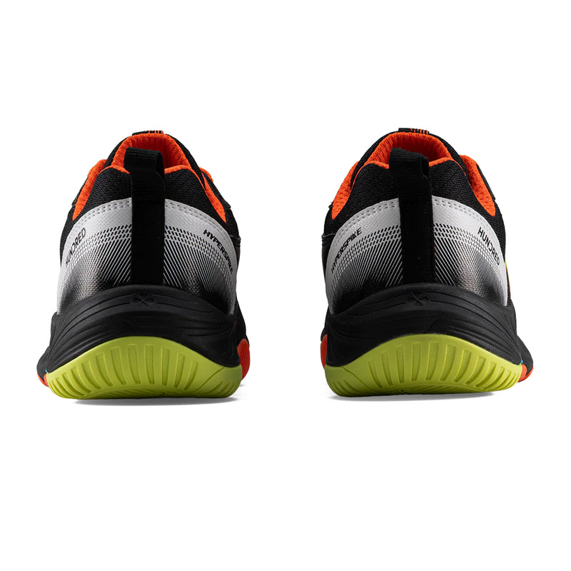 Hundred Hyper Spike Badminton Shoes (Black/Orange/Lime/Blue) 5