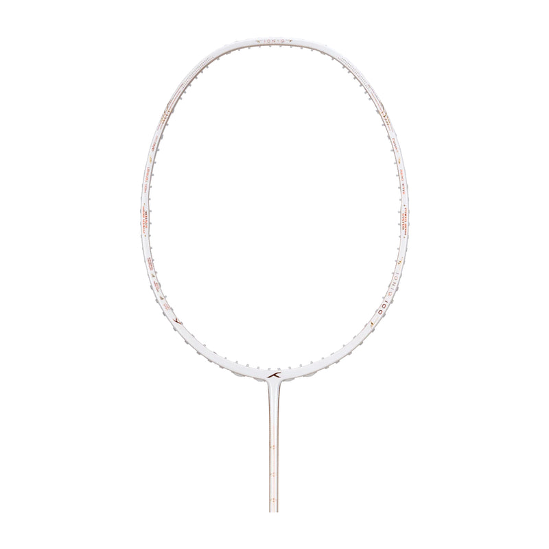 Hundred Ioniq 100 Limited Edition Badminton Racket (White/Gold) 1