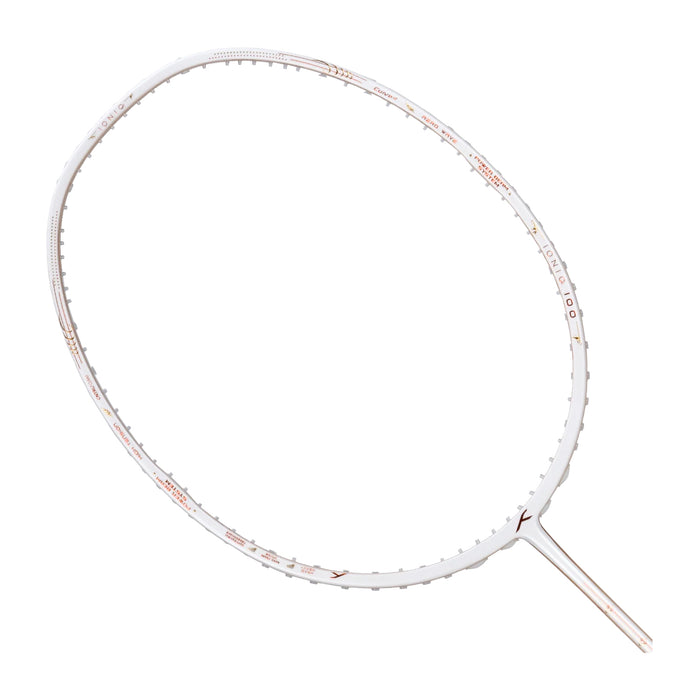 Hundred Ioniq 100 Limited Edition Badminton Racket (White/Gold) 2