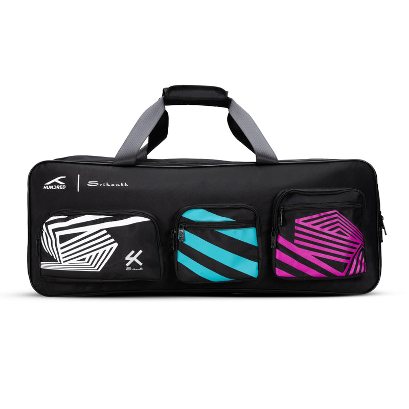 Hundred Magnum Badminton Kitbag (Black) 1
