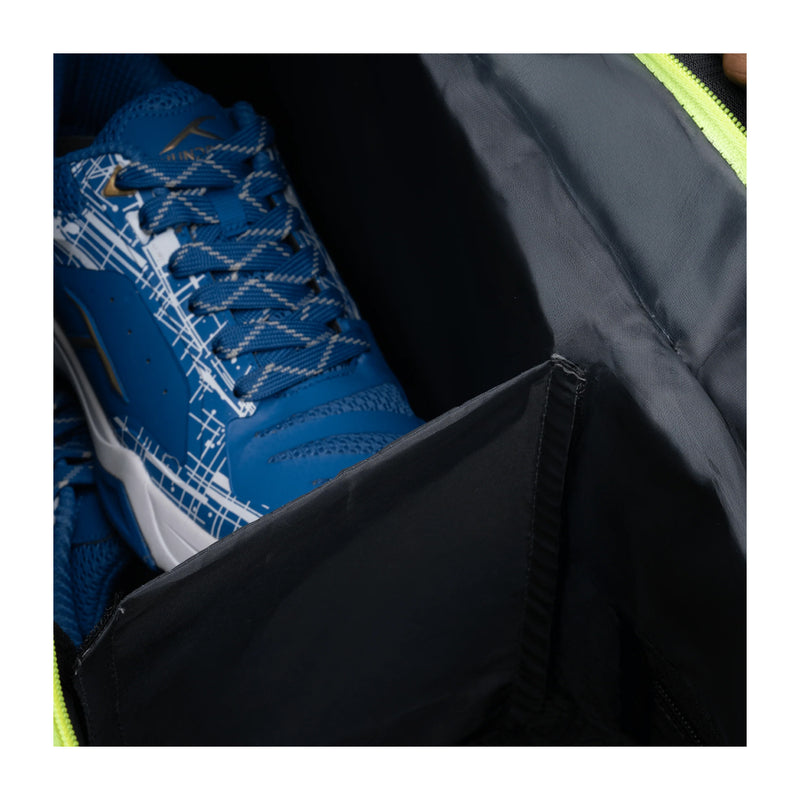Hundred Matrix Badminton Kitbag (Black/Neon Lime) 6