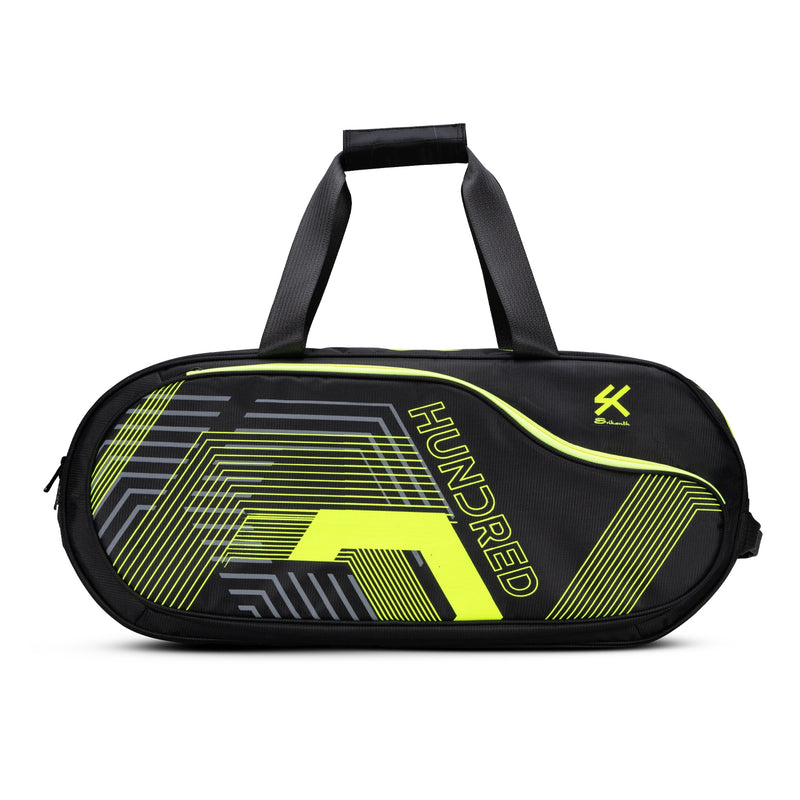 Hundred Matrix Badminton Kitbag (Black/Neon Lime) 1
