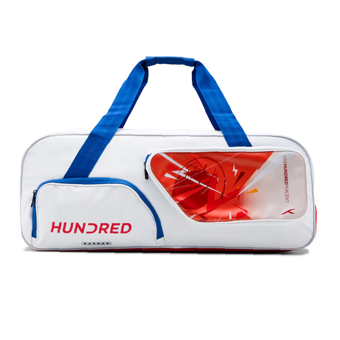 Hundred Monolith Badminton Kitbag (White) 1
