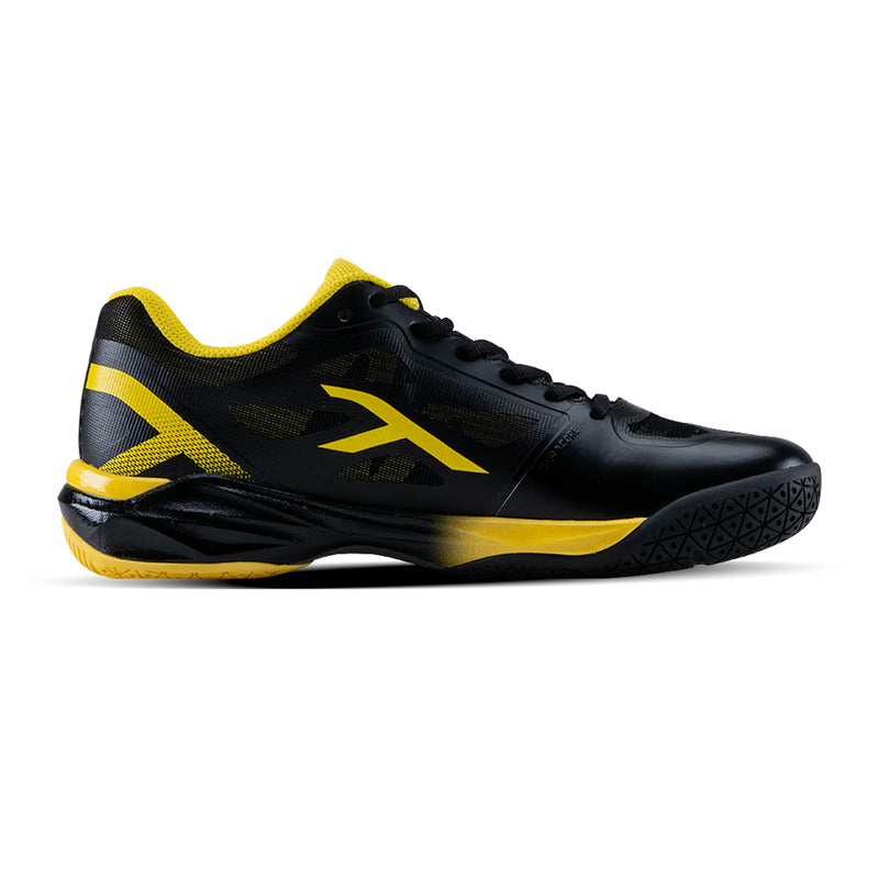 Hundred Phenom Badminton Shoes (Black/Yellow) 2