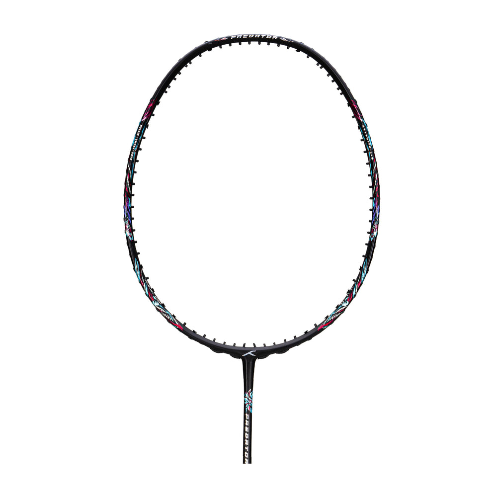Hundred Predator 79 Extra Strong Badminton Racket (Black)