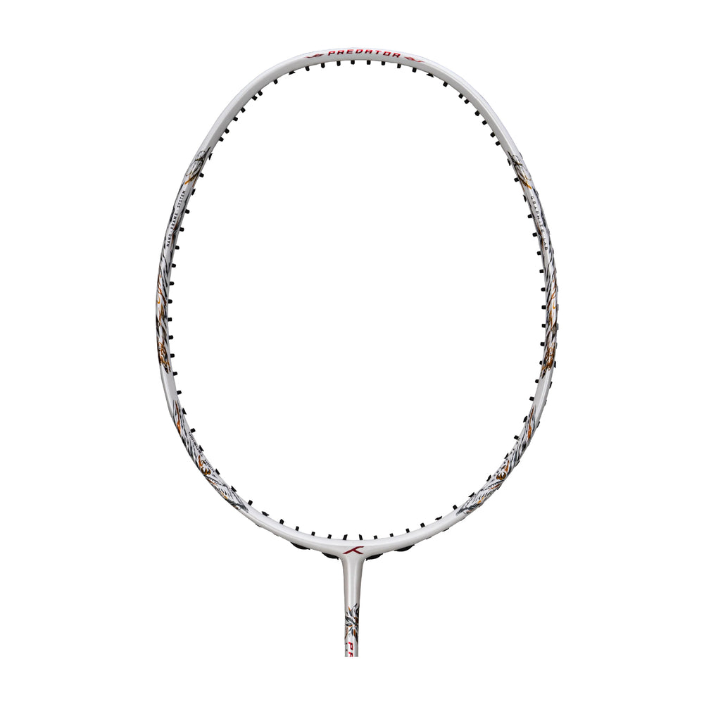 Hundred Predator 79 Extra Strong Badminton Racket (White)