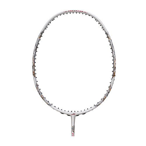 Hundred Predator 79 Extra Strong Badminton Racket (White)