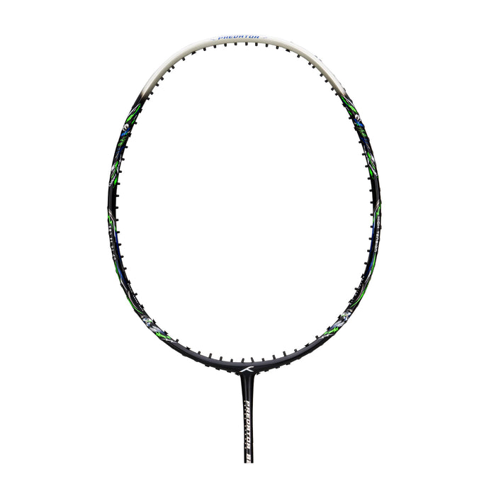 Hundred Predator 82 Extra Strong Badminton Racket (Black/Silver) 1