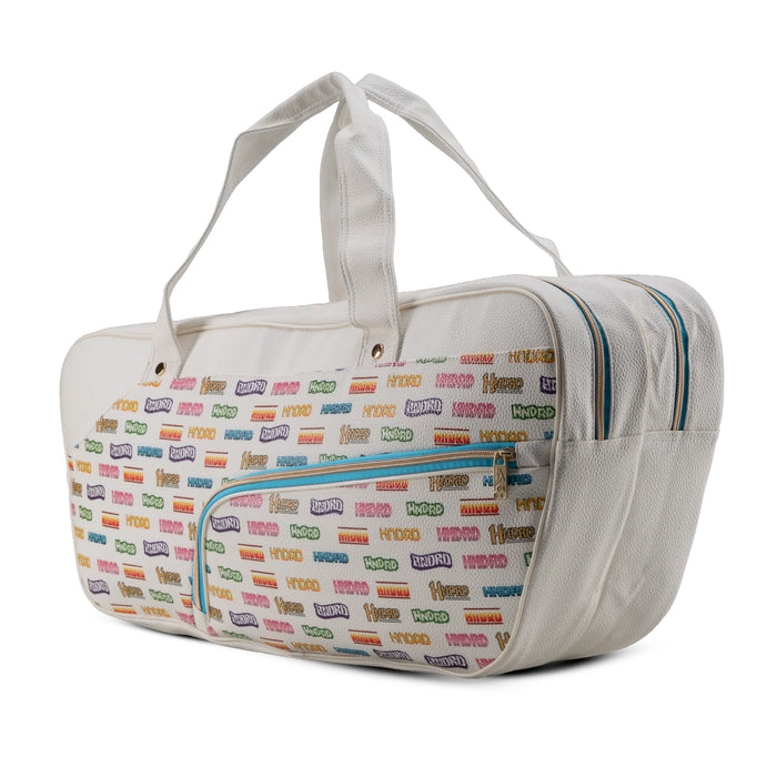 Hundred Prism Badminton Kitbag (White) 4