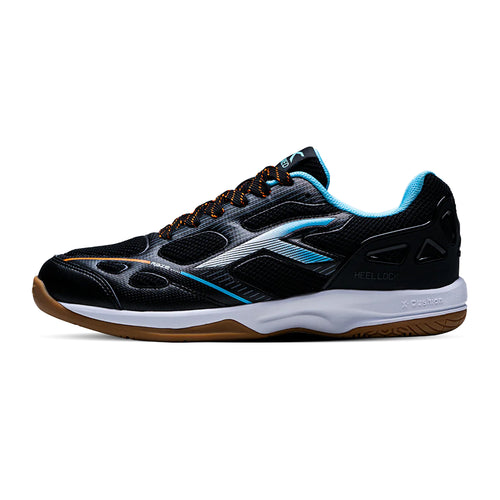 Hundred Raze Pro Badminton Shoes (Black/Blue)