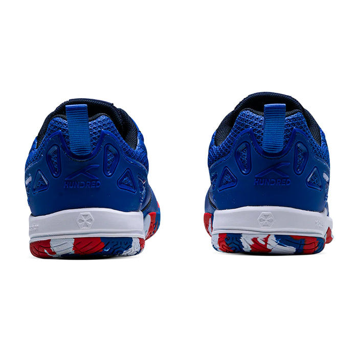 Hundred Raze Pro Badminton Shoes (Blue) 4