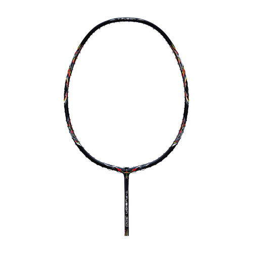 Hundred T-Fusion 300 Badminton Racket - 4U (Black)