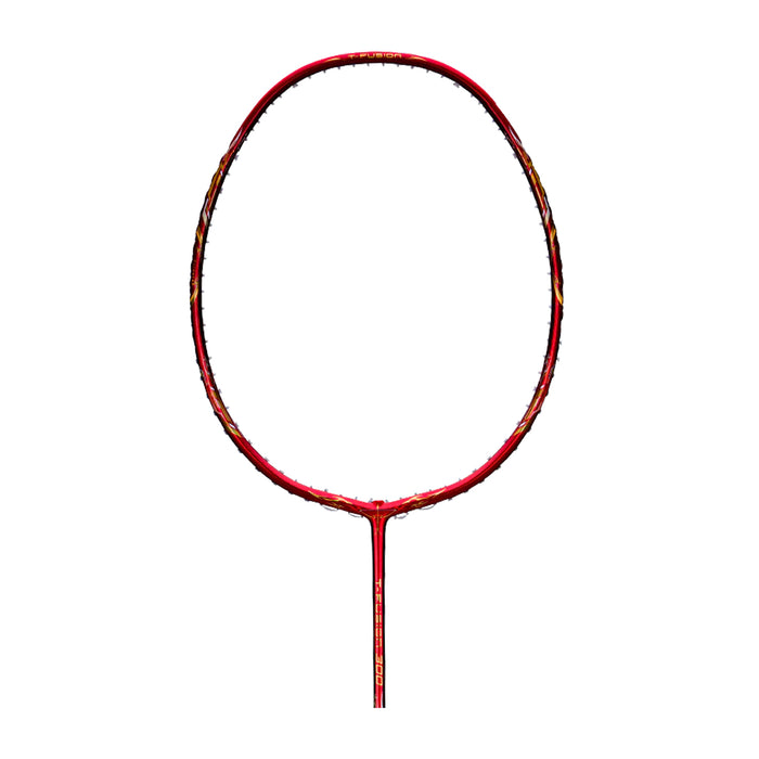 Hundred T-Fusion 300 Badminton Racket - 4U (Red) 1