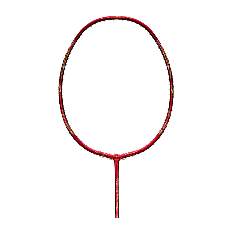Hundred T-Fusion 300 Badminton Racket - 4U (Red) 1