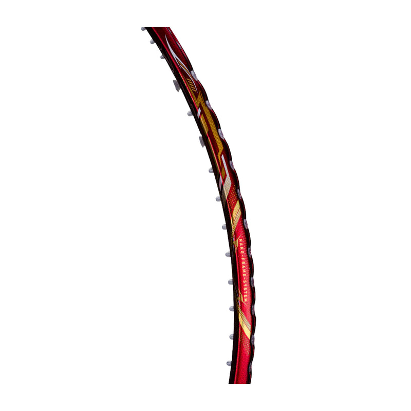 Hundred T-Fusion 300 Badminton Racket - 4U (Red) 5