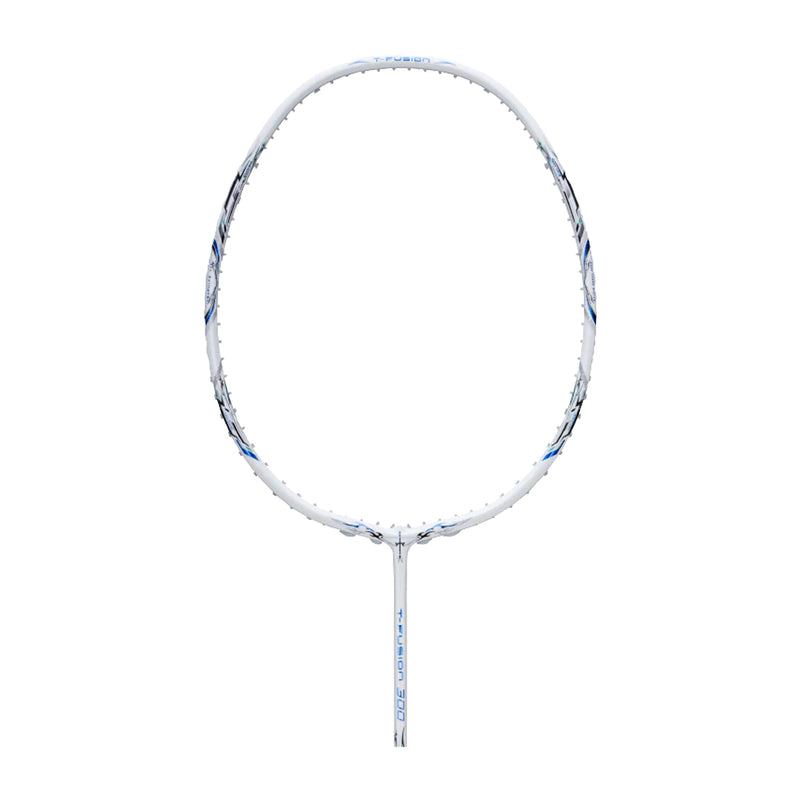 Hundred T-Fusion 300 Badminton Racket - 4U (White) 1