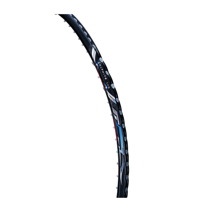 Hundred T-Fusion 300 Badminton Racket - 5U (Grey/Lime) 5