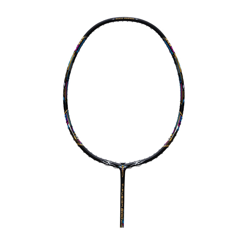Hundred T-Fusion 500 ATTK Badminton Racket (Black/Charcoal) 1