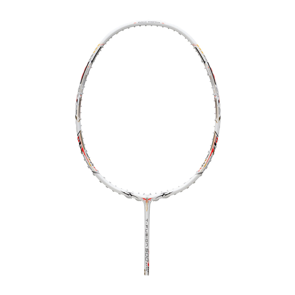 Hundred T-Fusion 500 ATTK Badminton Racket (White/Black)