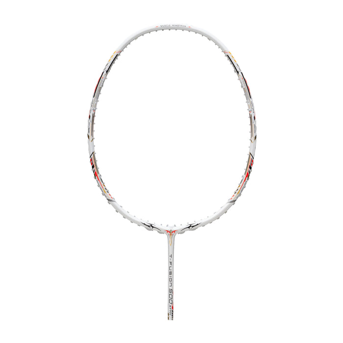 Hundred T-Fusion 500 ATTK Badminton Racket (White/Black) 1