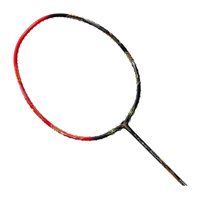 Hundred T-Fusion 500 CTRL Badminton Racket (Black/Red) 2