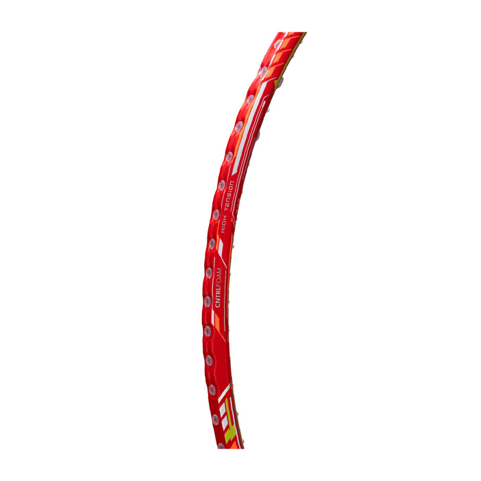 Hundred T-Fusion 500 CTRL Badminton Racket (Black/Red) 5