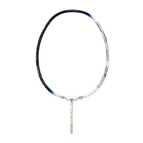 Hundred T-Fusion 500 CTRL Badminton Racket (White/Navy)